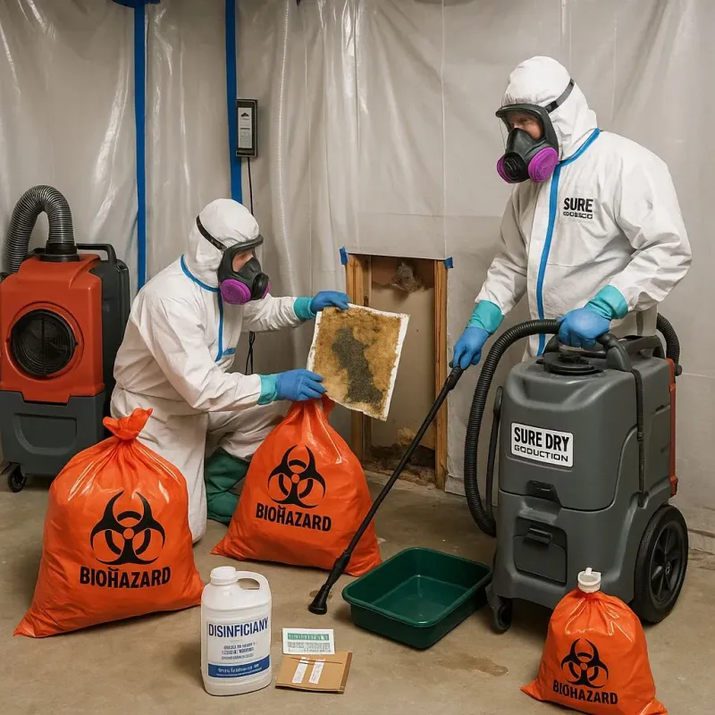 Contaminated Water Handling Protocols process in Montevallo, AL