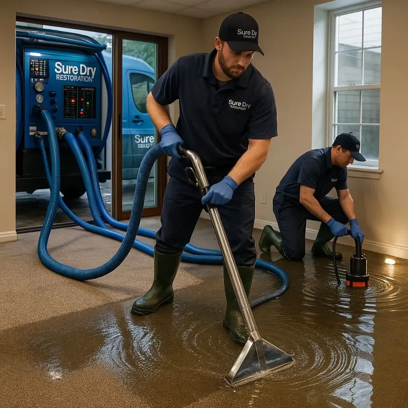 Water Extraction and Removal process in Montevallo, AL